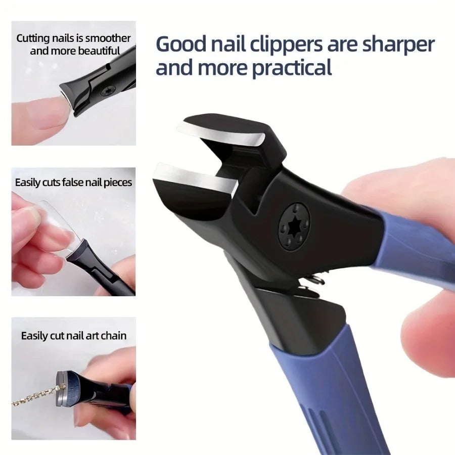 Nail Clipper With Ergonomic Handle.