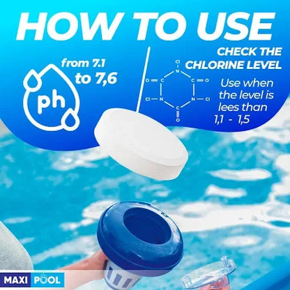 3 inch 50 Pounds Chlorine Tablets