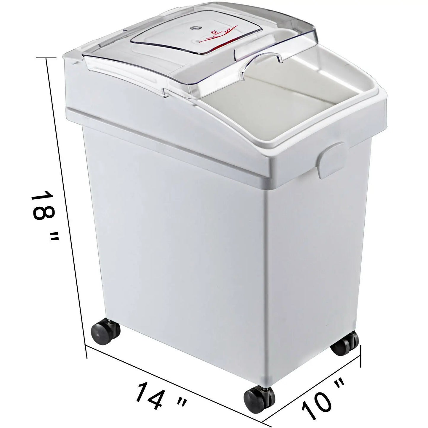 Storage Bin with Scoop