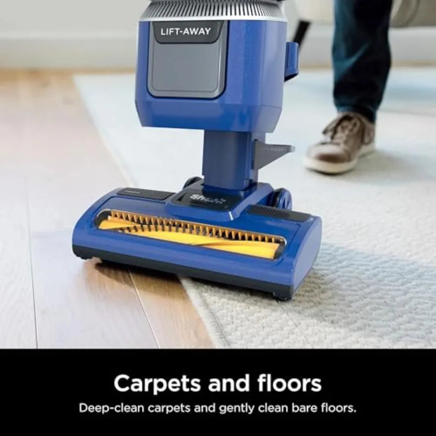 Powerful Vacuum with Self-Cleaning roller