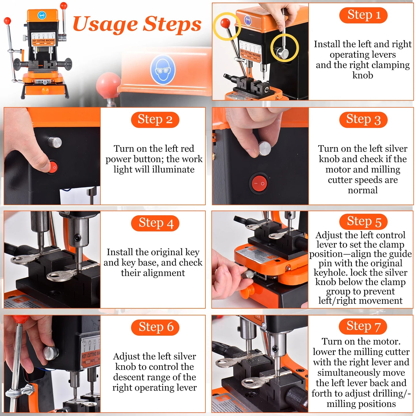 110V Key Duplicator Machine,