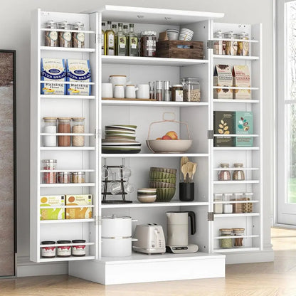 Freestanding Kitchen Cabinet with Doors