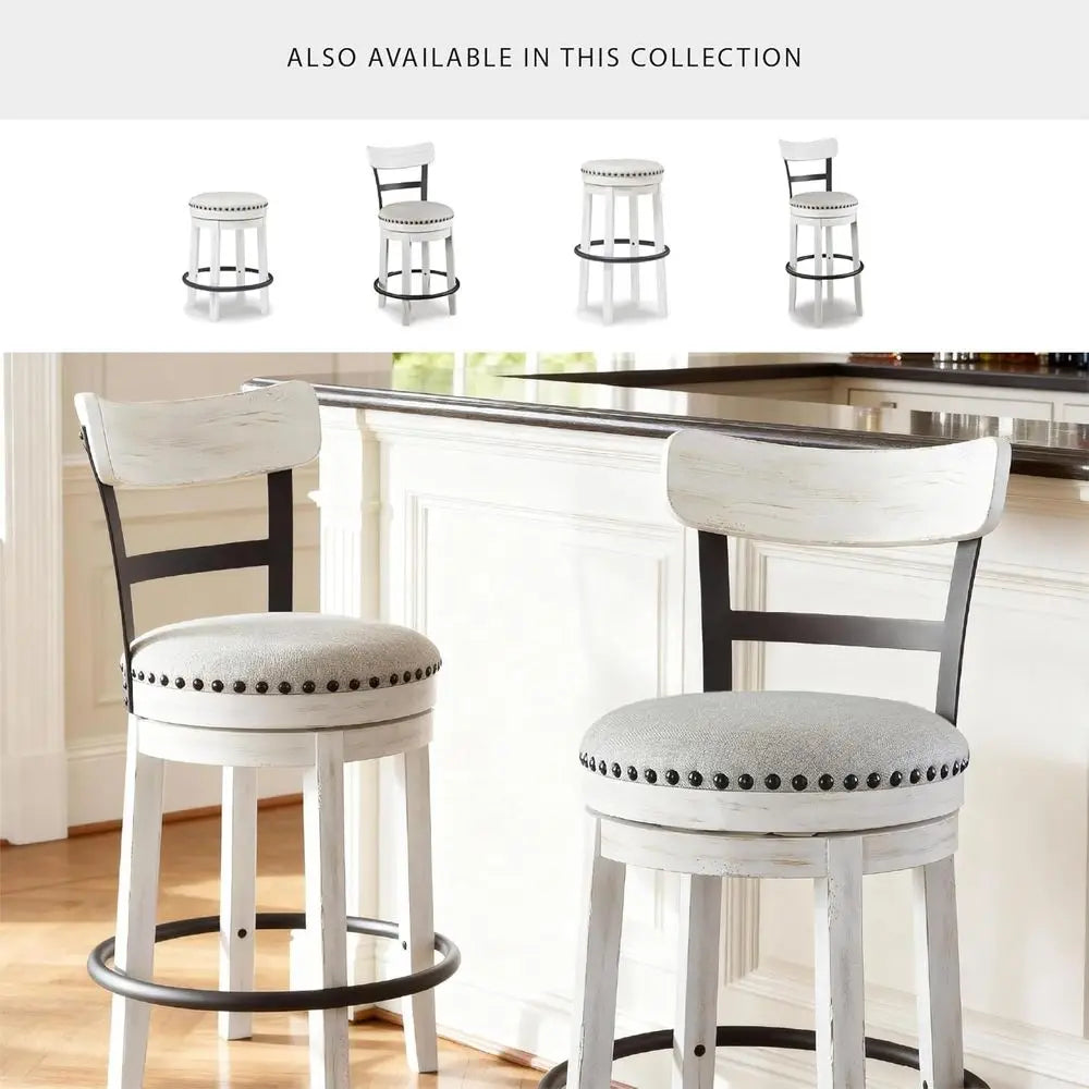Swivel 24.5" Counter Height Barstool