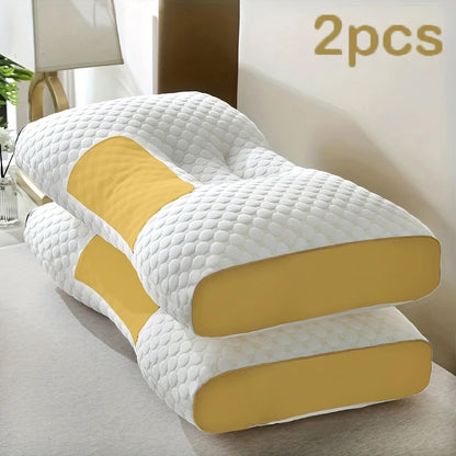 2pcs Massage Neck Pillows Adjustable Ergonomic