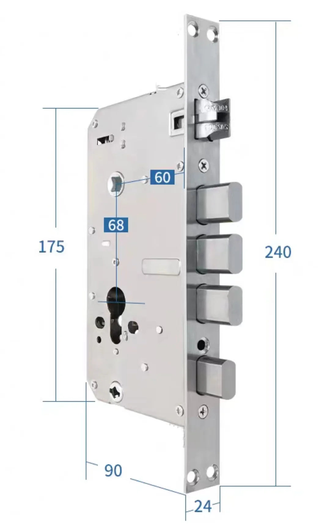 3D Face Recognition Unlock Digital Door Lock