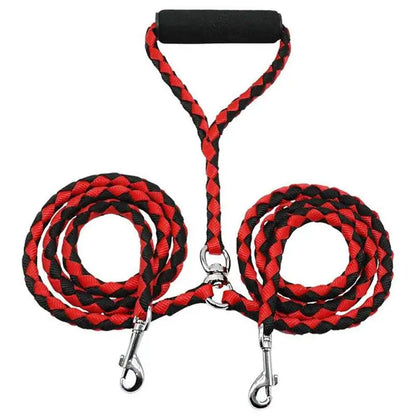 1.4m Pet Double Leash Training for Two Dogs