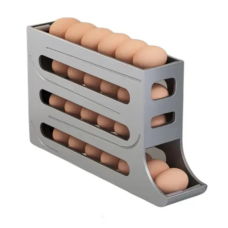 Automatic Rolling Egg Dispenser Holder