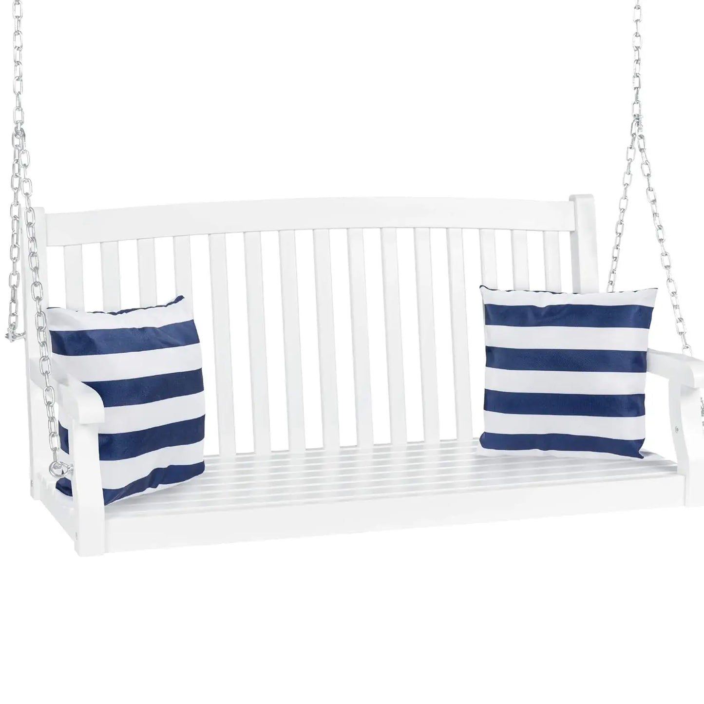 48in Wood hanging Porch Swing w/Mounting Chair Customized