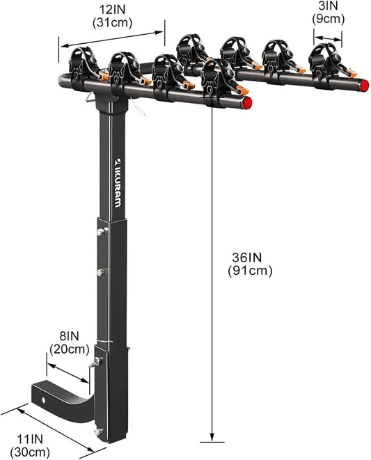 Double Bike Rack