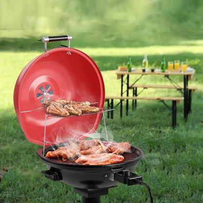 Electric BBQ Grill Removable Non-Stick Grill Rack,