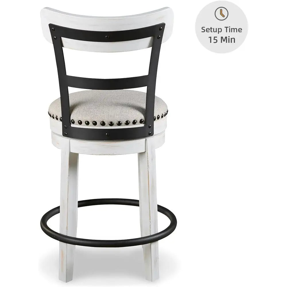 Swivel 24.5" Counter Height Barstool