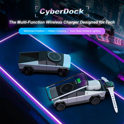 New Cybertruck Multifunctional Wireless Charger Desktop