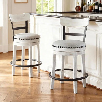 Swivel 24.5" Counter Height Barstool