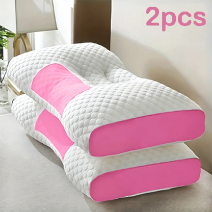 2pcs Massage Neck Pillows Adjustable Ergonomic
