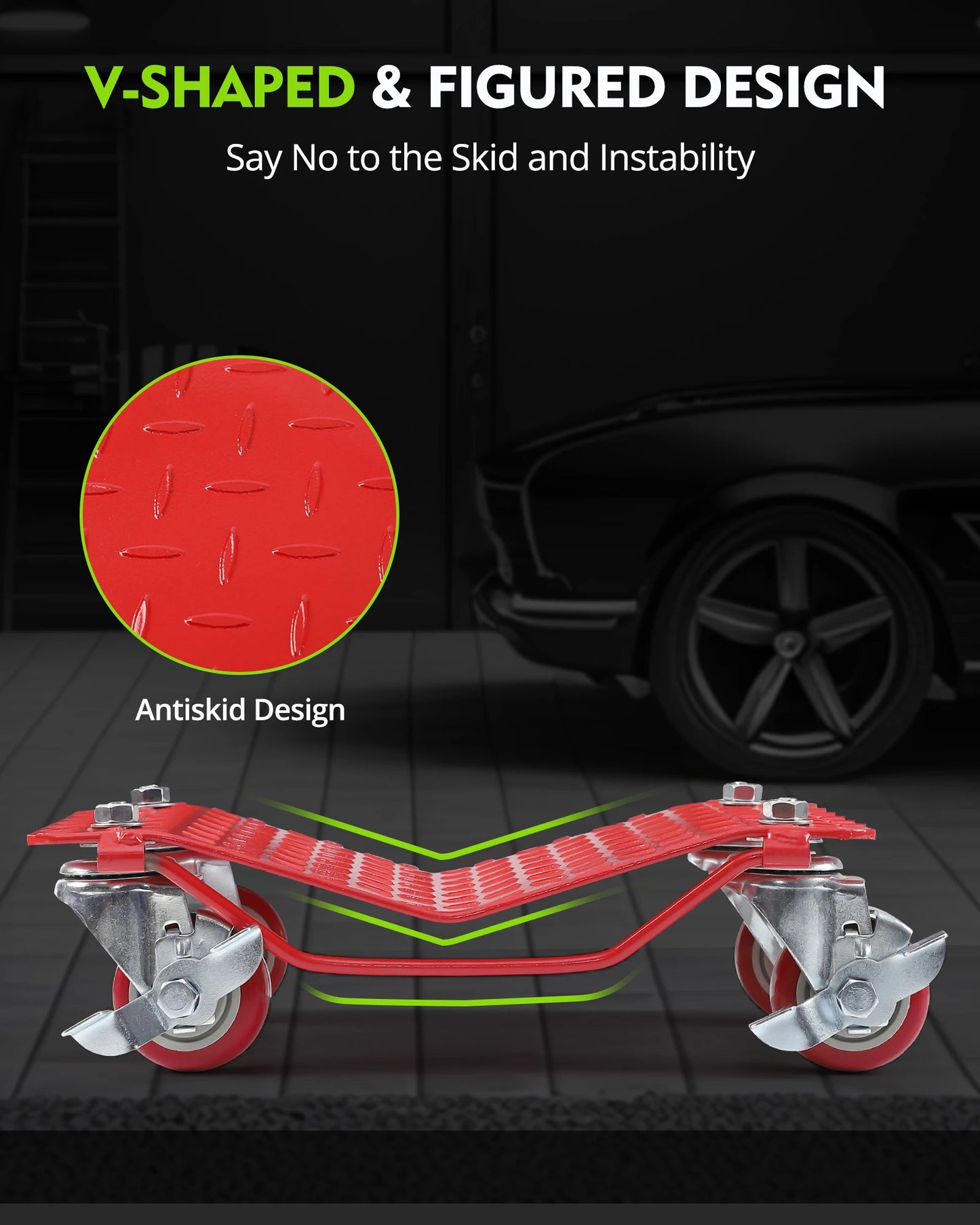 Car Tire Wheel Trolley Dollies