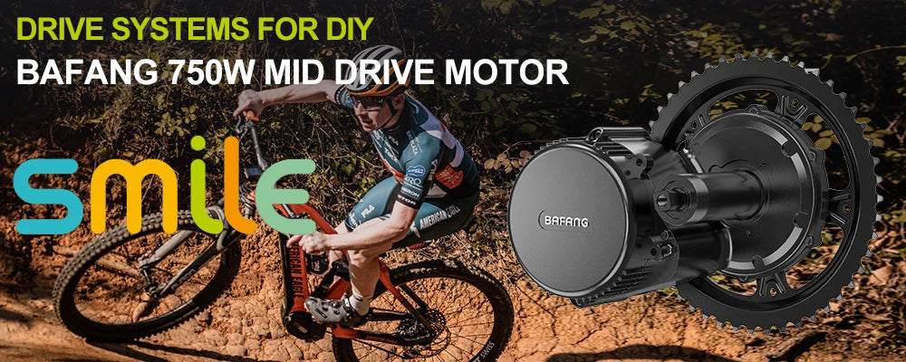 Complete Set Electric Bike Middle Drive eBike Conversion Kit