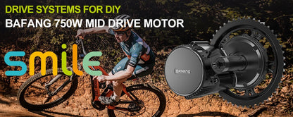 Complete Set Electric Bike Middle Drive eBike Conversion Kit