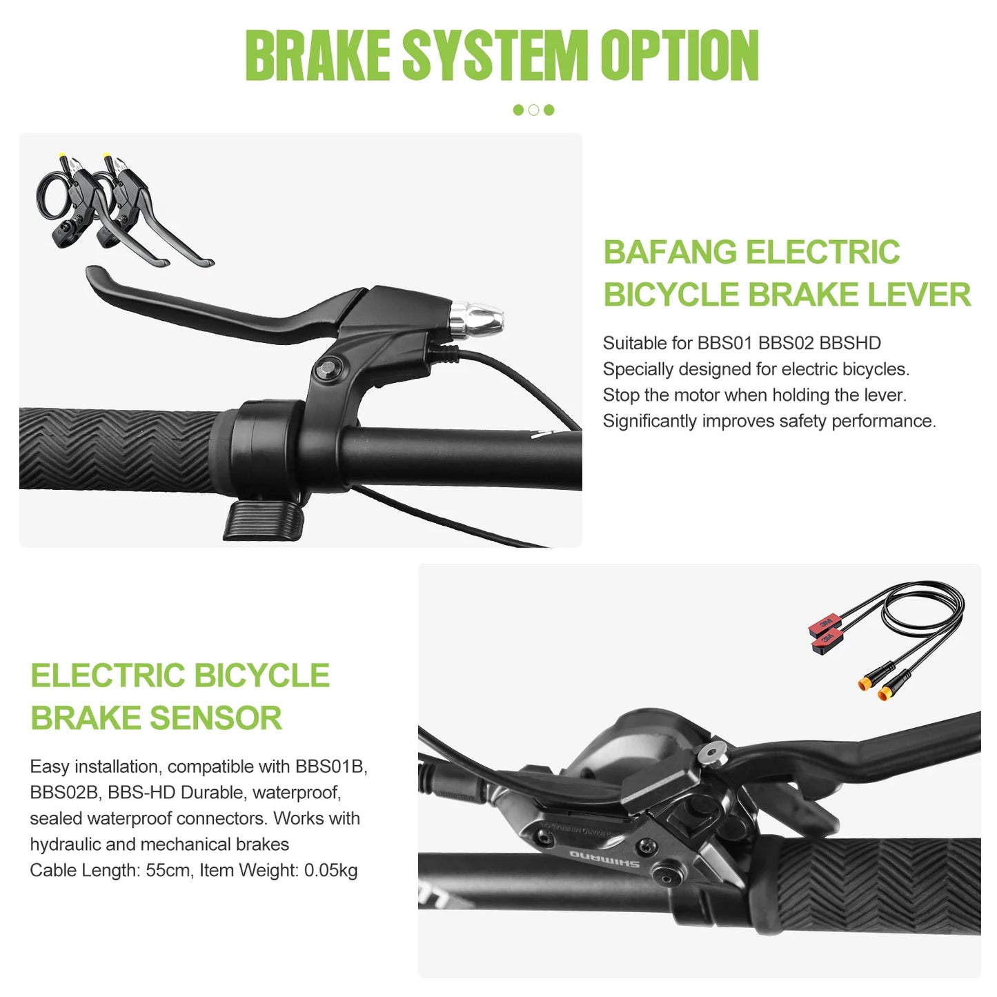 Complete Set Electric Bike Middle Drive eBike Conversion Kit