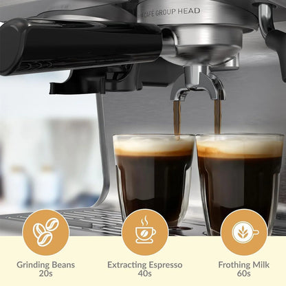 Espresso Maker with Grinder