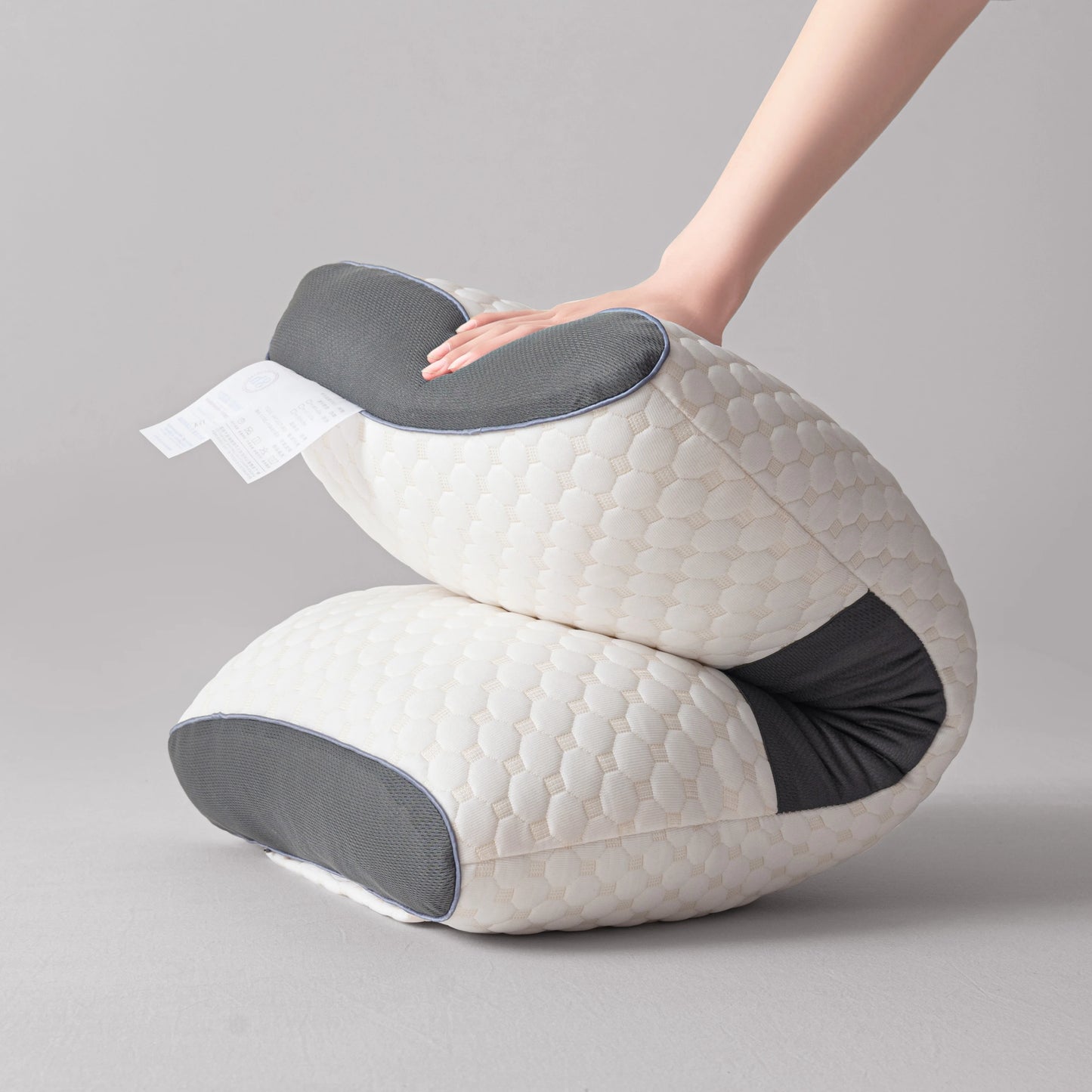 2pcs Massage Neck Pillows Adjustable Ergonomic