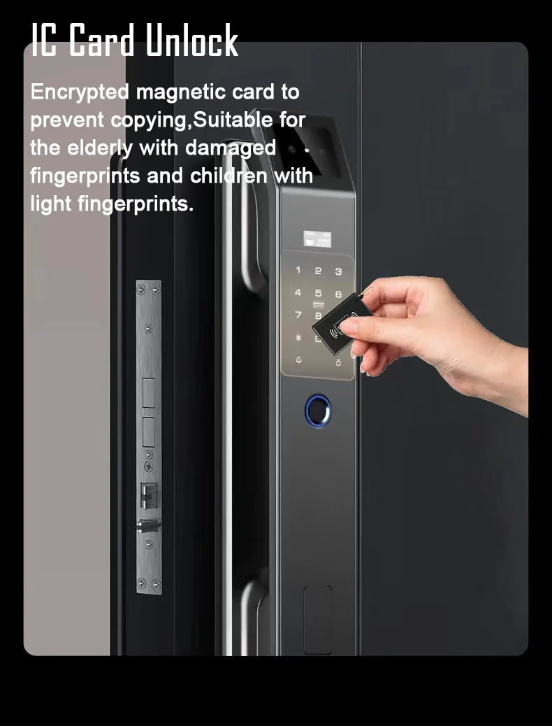 3D Face Recognition Unlock Digital Door Lock