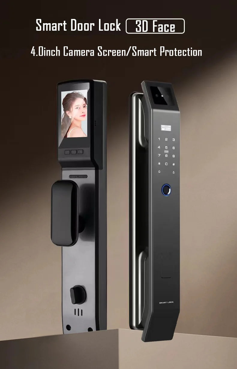 3D Face Recognition Unlock Digital Door Lock