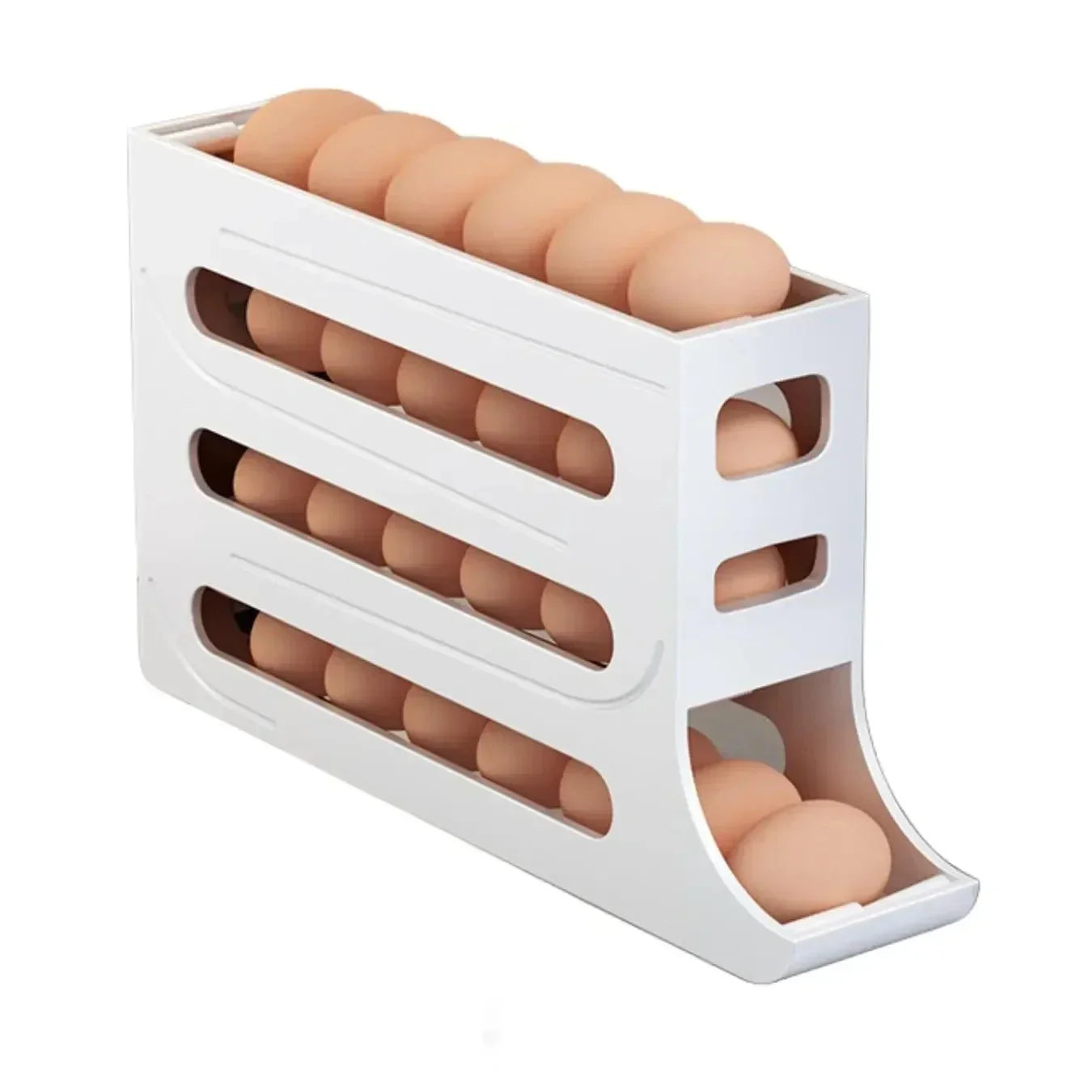 Automatic Rolling Egg Dispenser Holder