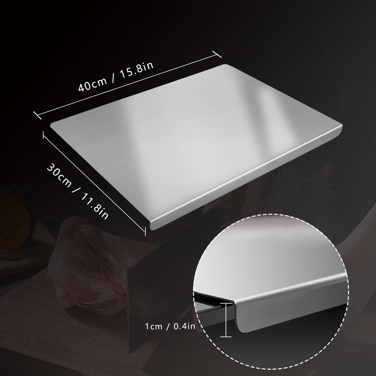 304 Stainless Steel Cutting Board