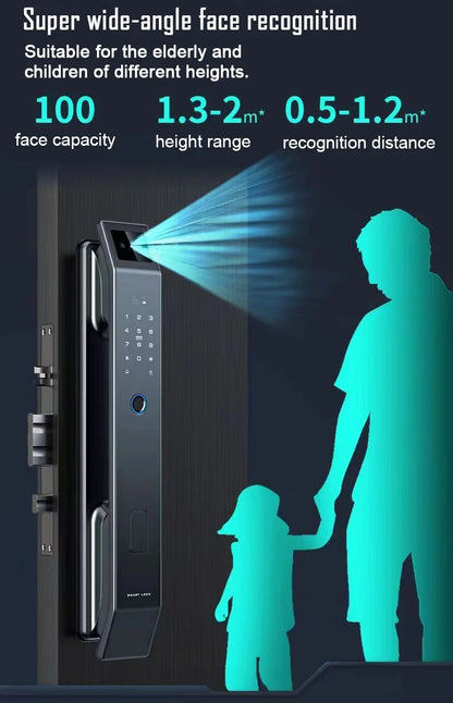 3D Face Recognition Unlock Digital Door Lock