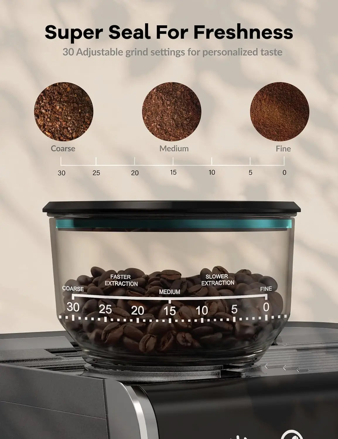 Espresso Maker with Grinder