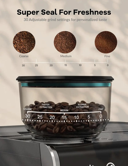 Espresso Maker with Grinder