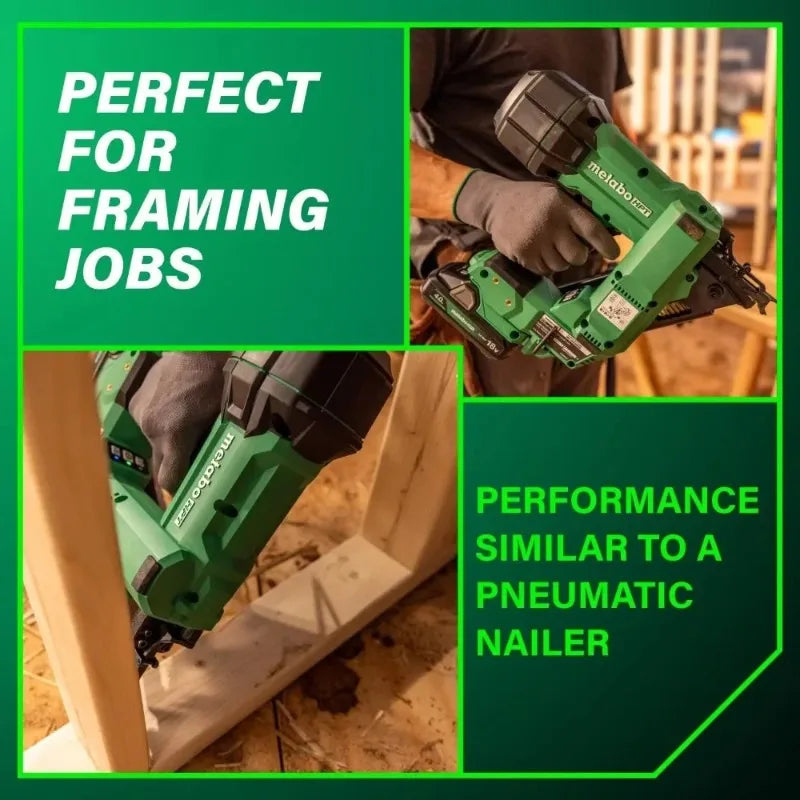 3 1/2" Framing Nailer, with 4.0Ah Lithium I Battery